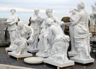 Skulpturengruppe „Bad des Apollo...