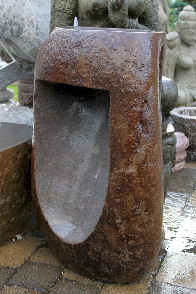 Standwaschbecken Aus Naturstein Basalt